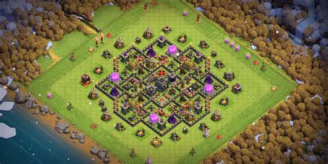 th9 coc base layouts